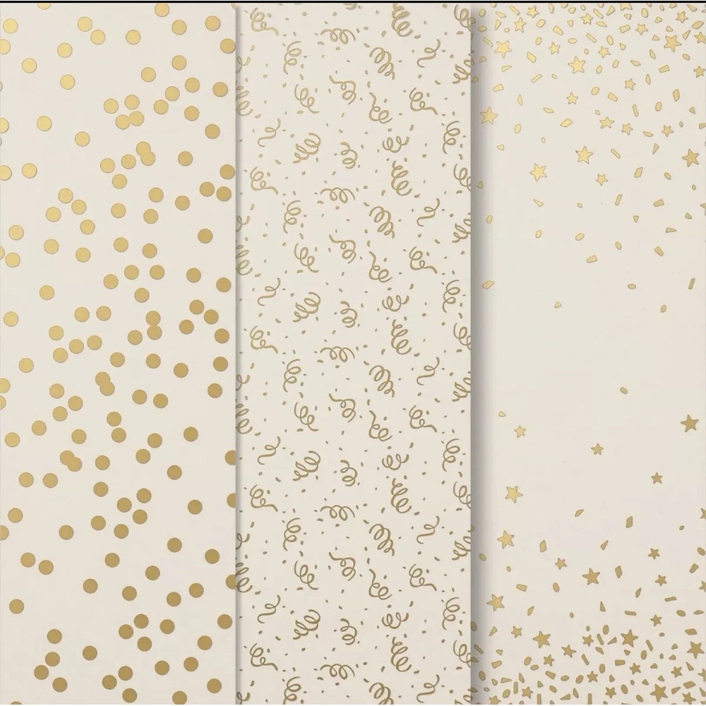 Stampin Up GOLD CELEBRATIONS Specialty Designer Series Paper 161745 NEW